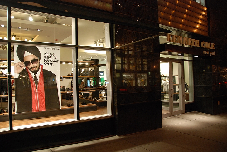 ファッションブランド「ケネスコール」の米国シカゴの店舗(2008年)の画像