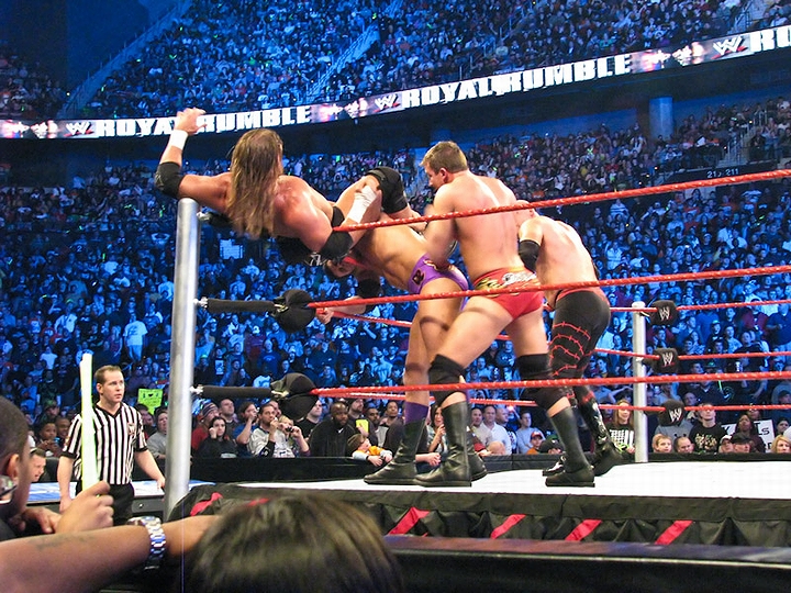 WWEの「ロイヤルランブル」(2010年)の画像