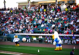 ファイル:野球でサッカー Soccer at the baseball game 222152310.jpg