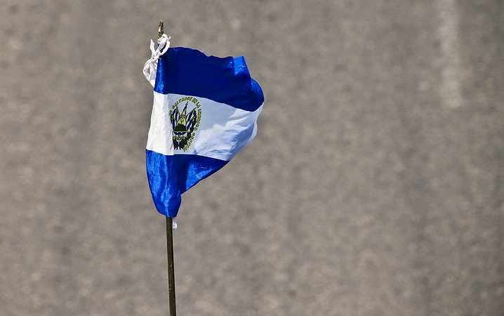 エルサルバドルの国旗(2010年)の画像