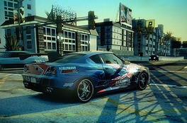 「プレステ3で一番のレースゲーム」として名が挙がったPS3版「バーンアウト・パラダイス」のスクリーンショット(2008年)の画像