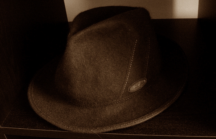 イタリアのファッションブランド「ボルサリーノ」の帽子(2006年)