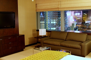 米国ラスベガスのホテル「ヴィダラ」の一室(2010年)の画像