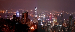 香港の夜景(2005年)