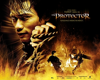 「タイの有名人」の一例として挙がったトニー・ジャー主演のアクション映画「トム・ヤム・クン！」(2005年)のポスターの画像