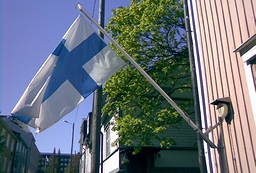 フィンランドの国旗(2007年)