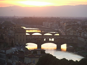 夕刻のフィレンツェ(2005年)