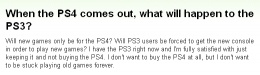『PS4が発売されたらPS3はどうなる？』
